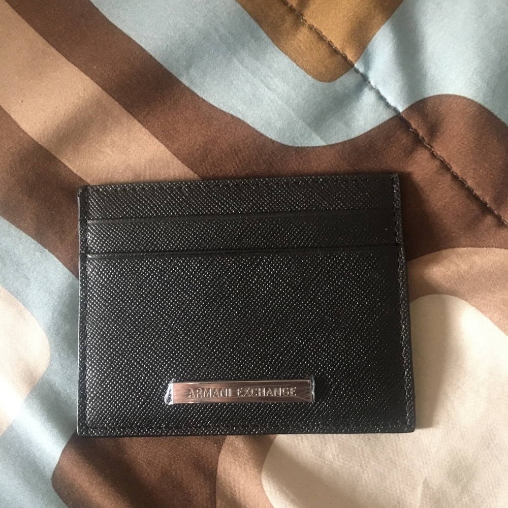 A|X Logo Plate Card Holder